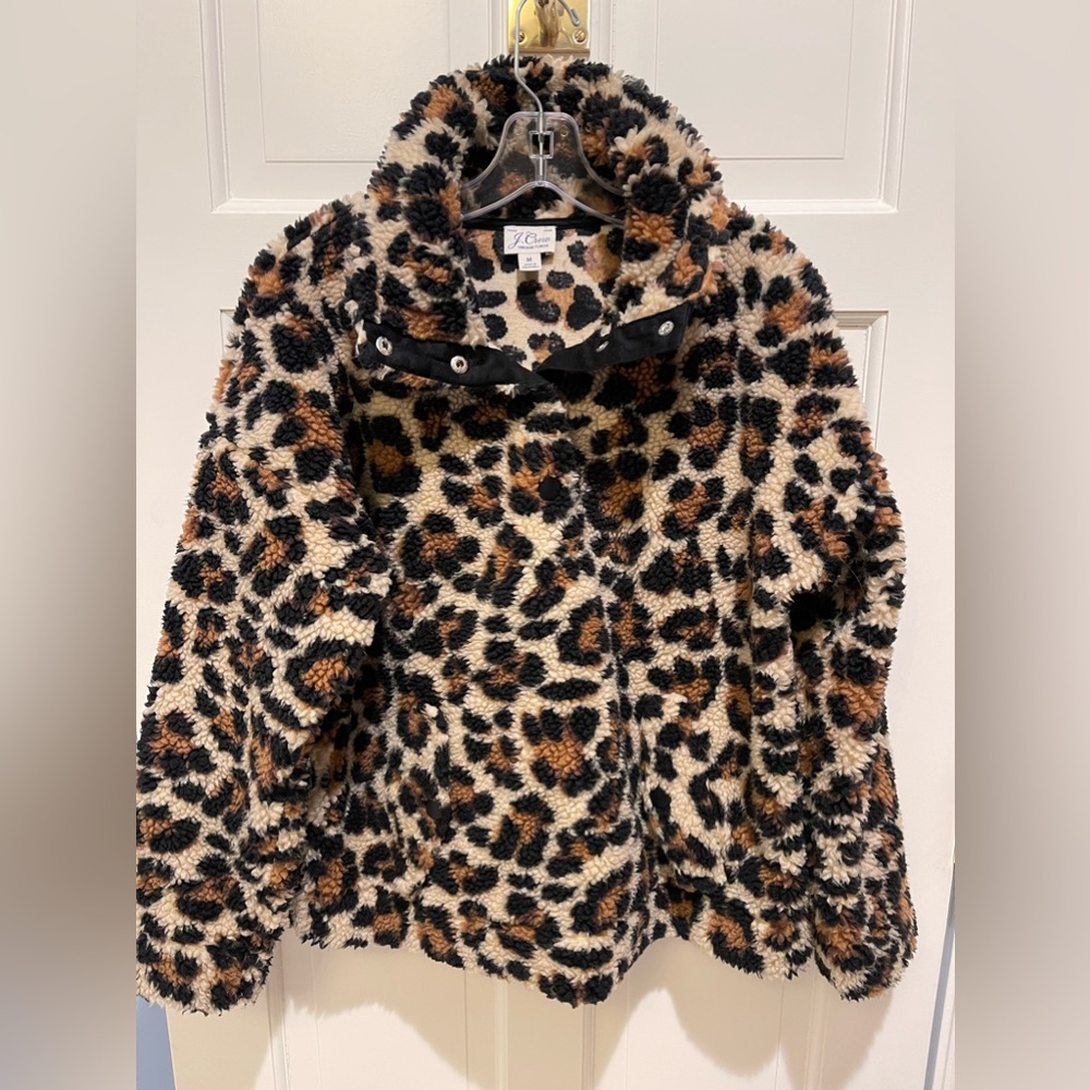 J CREW Vintage Fleece Pullover